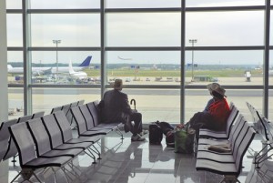 Sala de espera en -aeropuerto - Foto de Internet